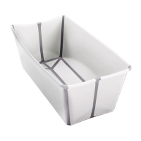 Baignoire bébé pliable Flexibath - Blanc/gris