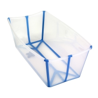 Baignoire bébé pliable Flexibath - Turquoise/translucide