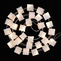Guirlande cubiste, 30 lampes
