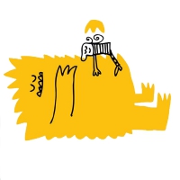 Sticker Monstre Endormi