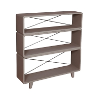 Bibliothèque Millefeuille Taupe