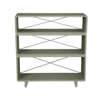 Bibliothèque Millefeuille Vert de Gris