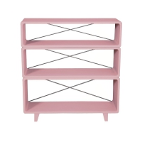 Bibliothèque Millefeuille Vieux Rose