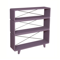 Bibliothèque Millefeuille Violet