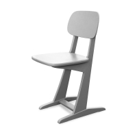 Chaise à patins Gris Clair