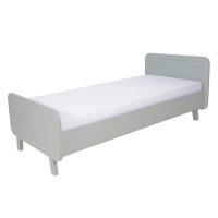Lit enfant rond Gris Clair - 90 x 200 cm