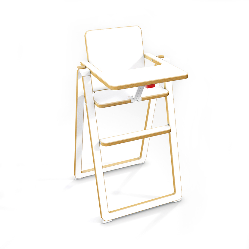Chaise Haute Bois Blanc : > Pu?riculture > Chaises hautes > Chaise haute pliable – Blanc Chaise Haute Bois Blanc : > Pu?riculture > Chaises hautes > Chaise haute pliable – Blanc
