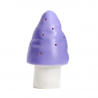 Petite Lampe Champignon - Violet