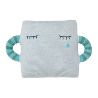 Coussin Tear - Bleu