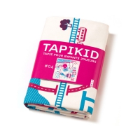 Tapis de jeu Tapikid - Bleu/fuchsia