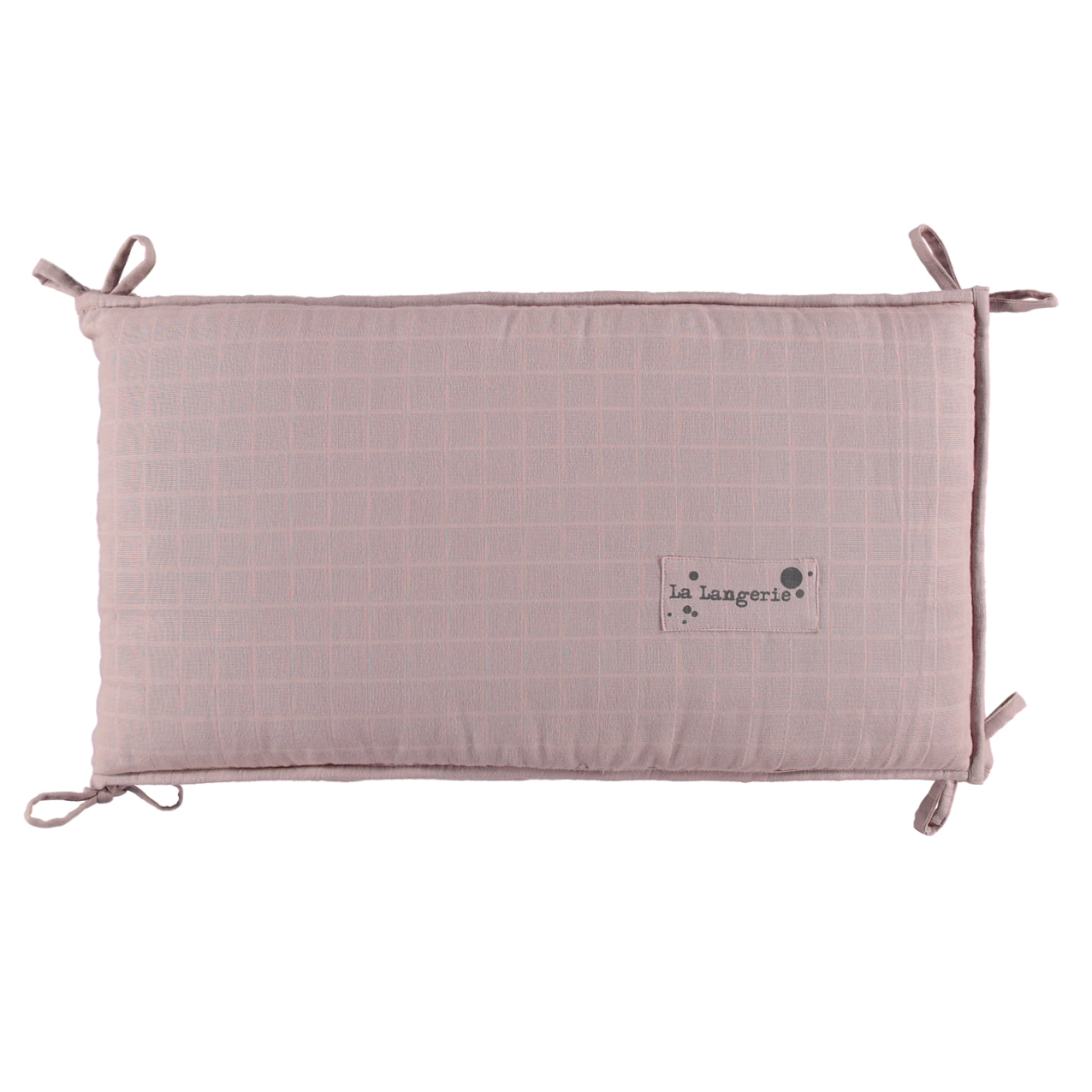 Tour de lit Rose poudré La Langerie pour chambre enfan Tour de lit Rose poudré La Langerie pour chambre enfan