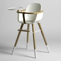 Chaise haute OVO - Blanc