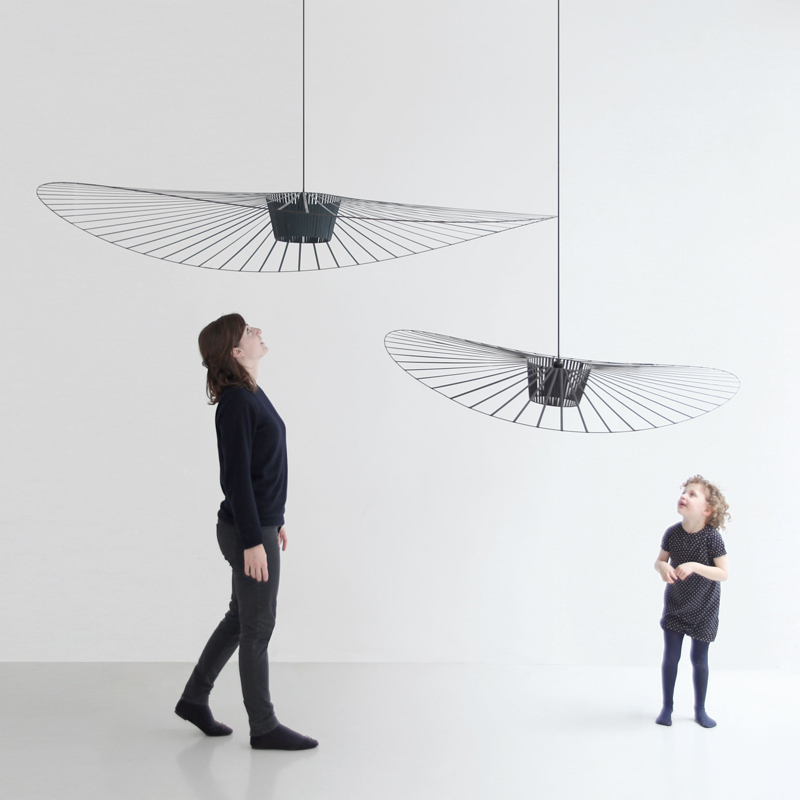 Suspension vertigo noir petite friture pour chambre enfant les ... Vertigo Lustres idées