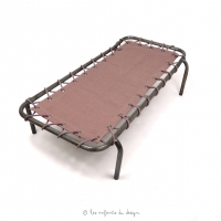 Lit de camp d'appoint Vieux Rose