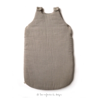 Gigoteuse en gaze de coton - Beige