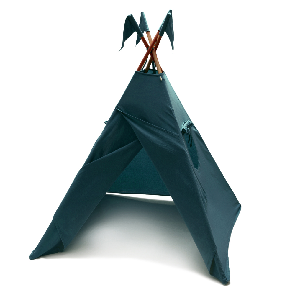 Tipi bleu canard numéro 74 pour chambre enfant les enfants du ...