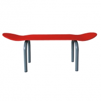 Banc Skate - Rouge