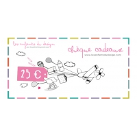 Chèque cadeaux 25 €