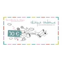 Chèque cadeaux 50 €