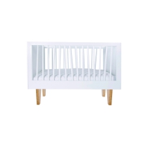 Lit bébé design Zebra Basic avec kit de conversion