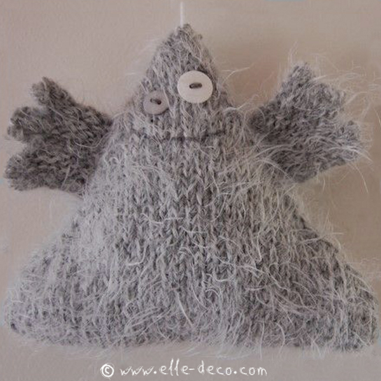 Doudou Fantome tricot - © www.elle-blog.com