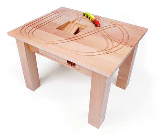 La Treintafel - Table pour train - Design: Tomm Velthuis