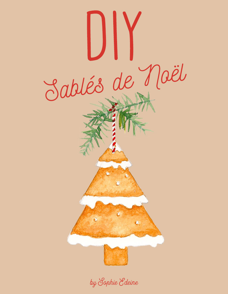 sablés de Noël : une recette de biscuits à accrocher sur le sapin