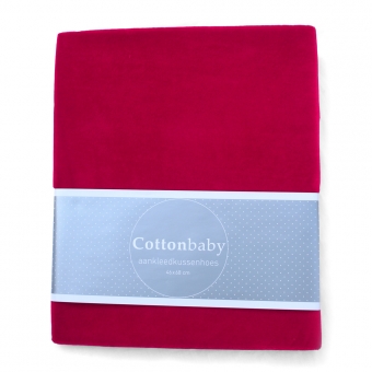 Housse de matelas à langer en velours, rouge Cottonbaby