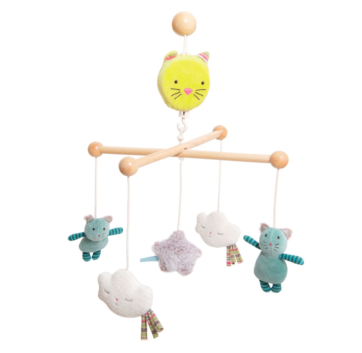 Mobile musical croisillon Les Pachats Moulin Roty pour chambre