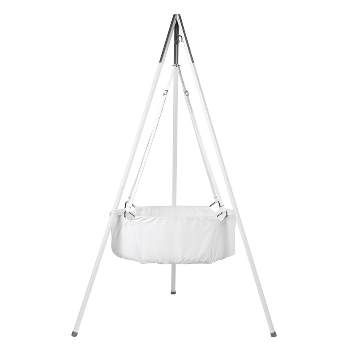 Berceau bébé design blanc Leander complet | Un Cocon Pour Bébé- 3363