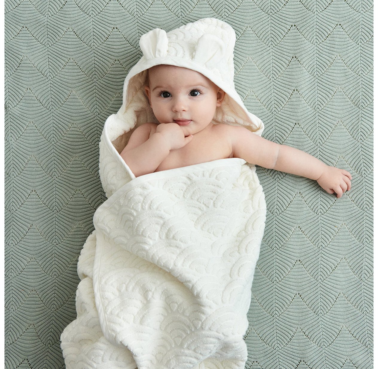 Cape De Bain Bebe Ours Gris Cam Cam Pour Chambre Enfant Les Enfants Du Design