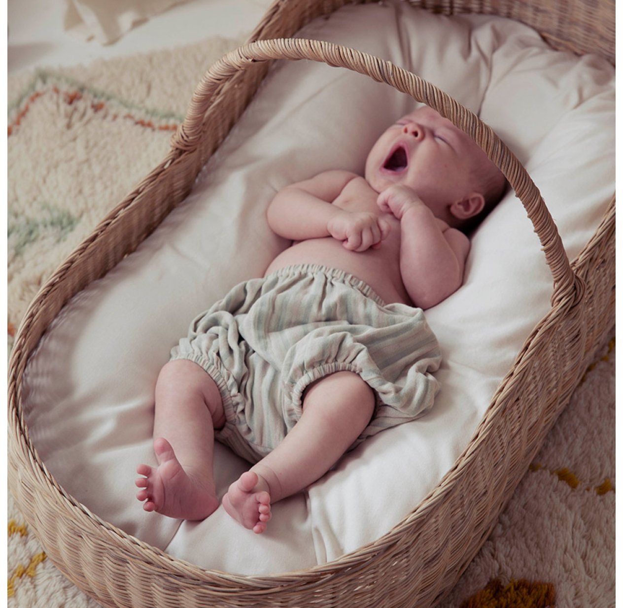 Couffin Bebe Lyra En Rotin Olli Ella Pour Chambre Enfant Les Enfants Du Design