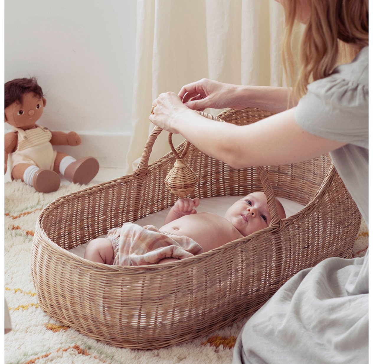 Hochet Raya En Rotin Olli Ella Pour Chambre Enfant Les Enfants Du Design