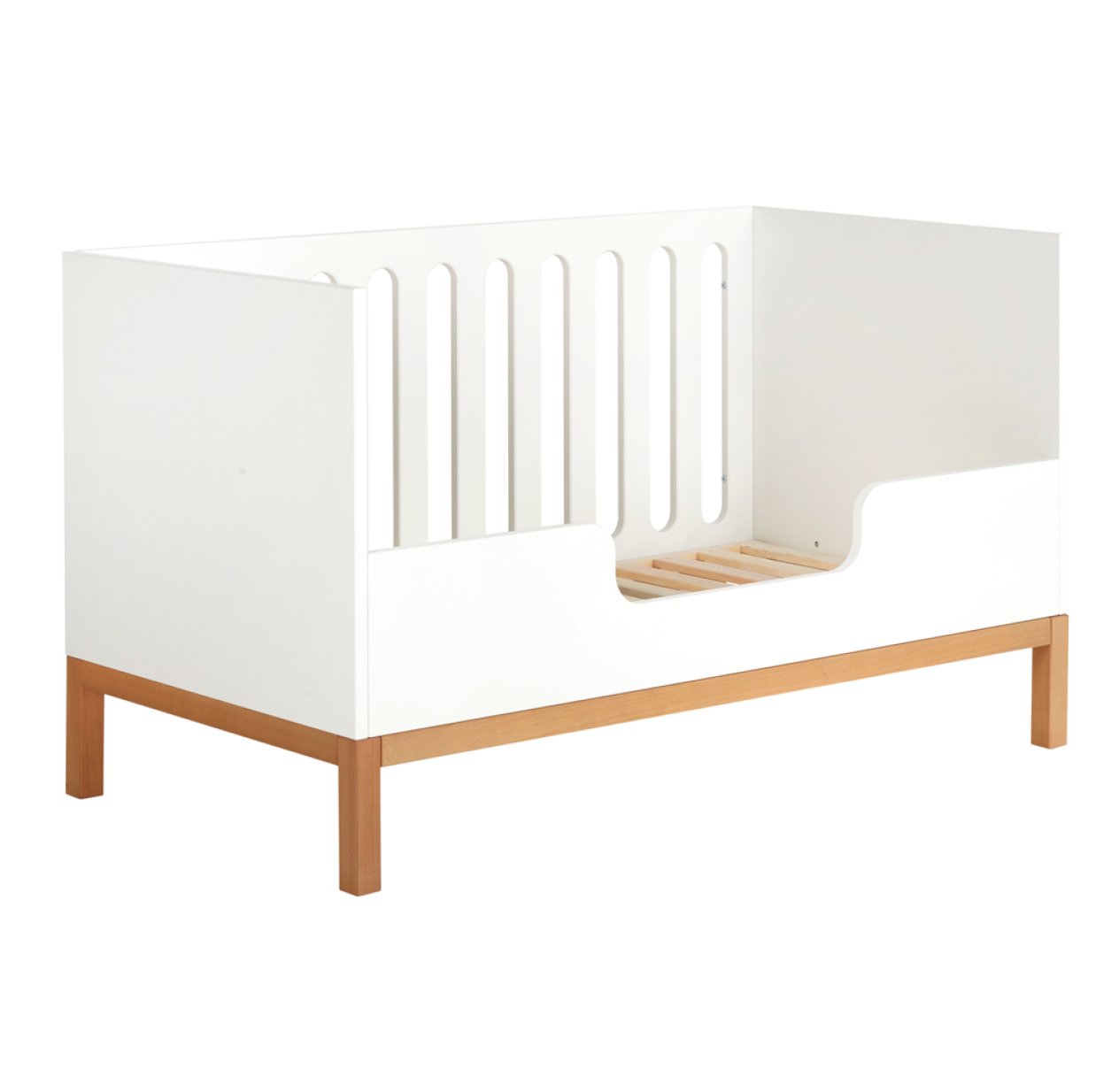 Lit Bebe Canape Indigo 70 X 140 Blanc Quax Pour Chambre Enfant Les Enfants Du Design