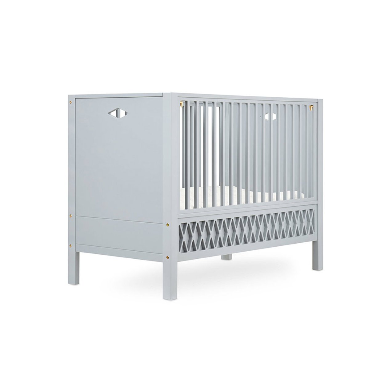 Lit Bebe 60 X 1 Harlequin Gris Clair Cam Cam Pour Chambre Enfant Les Enfants Du Design