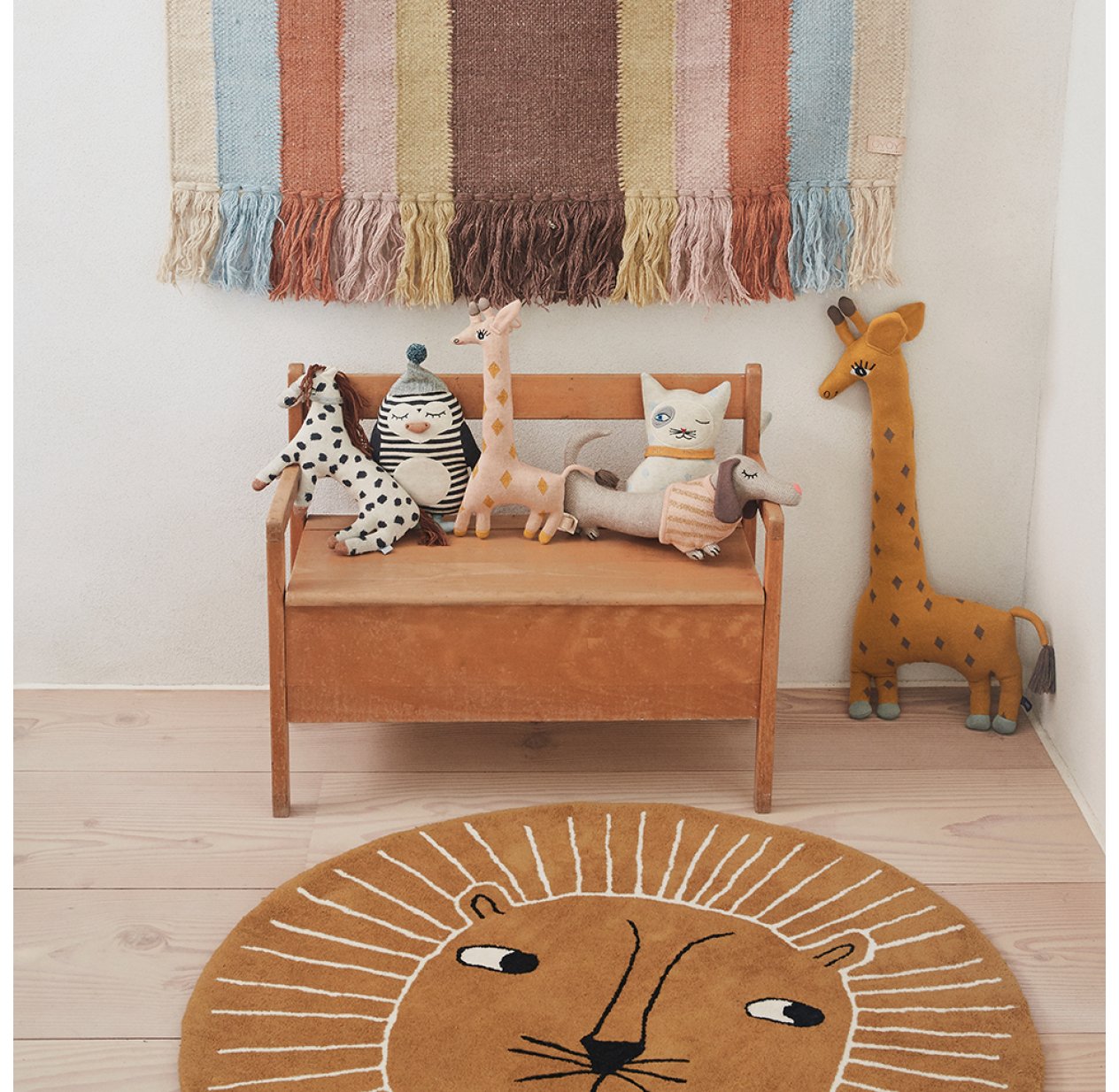 Tapis Lion Caramel Oyoy Pour Chambre Enfant Les Enfants Du Design