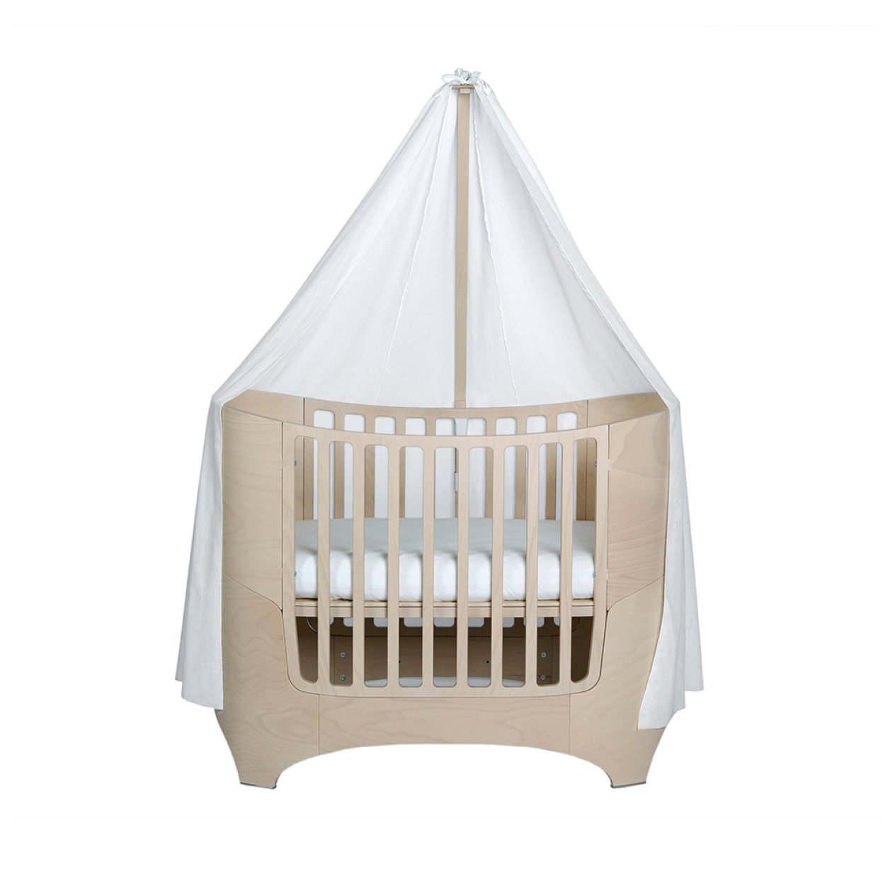 Ciel de lit bébé en coton biologique - Voile pour berceau