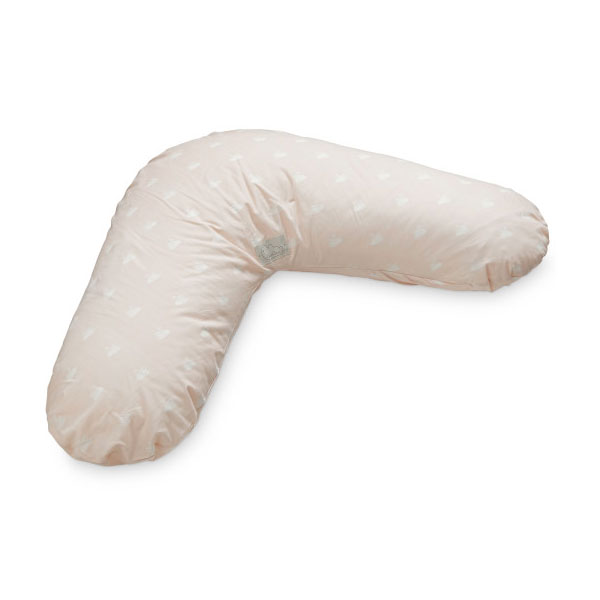 Coussin d'allaitement Cygnes - Rose poudré - Cam Cam