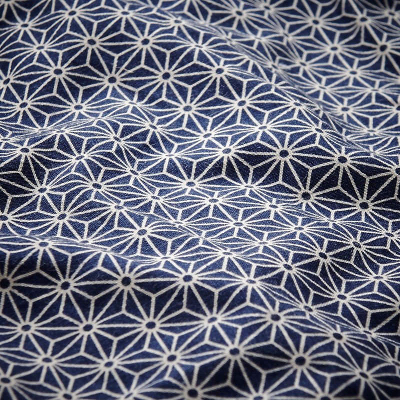Coussin d'allaitement Sashiko - Marine - Cam Cam