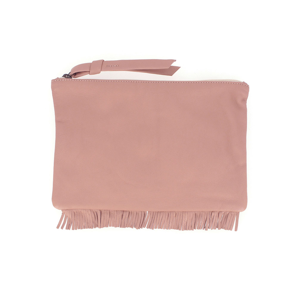 Pochette Zippée Dune - Vieux rose - Easy Peasy