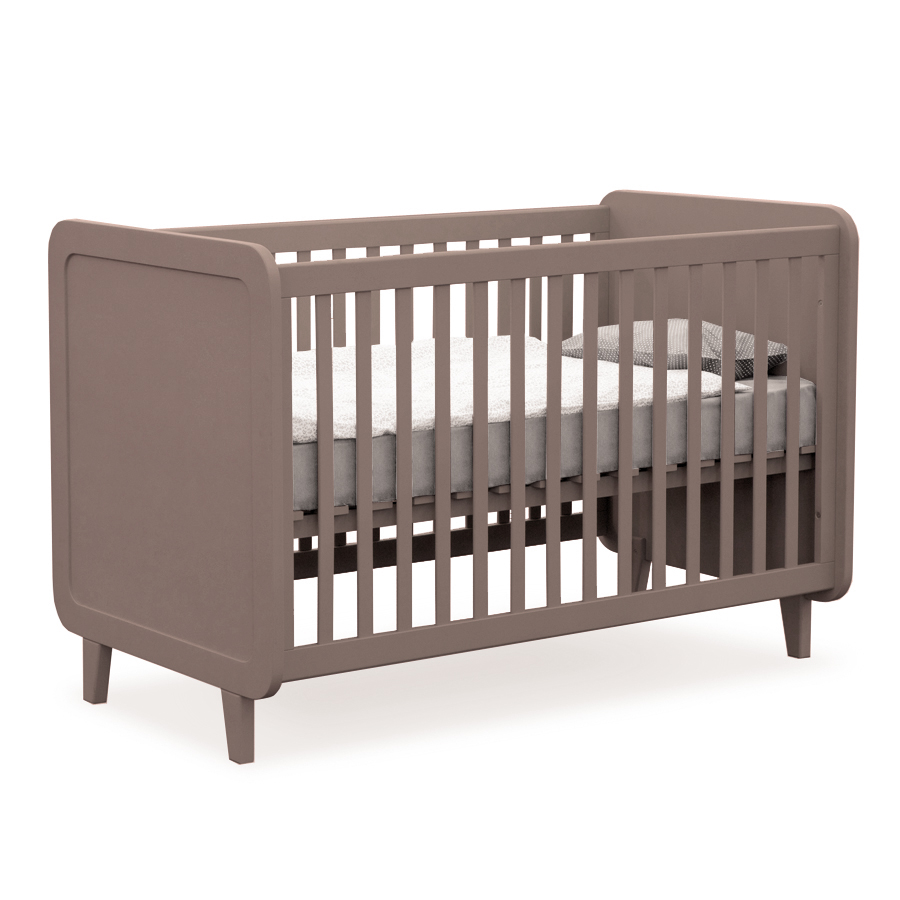 lit bebe evolutif taupe