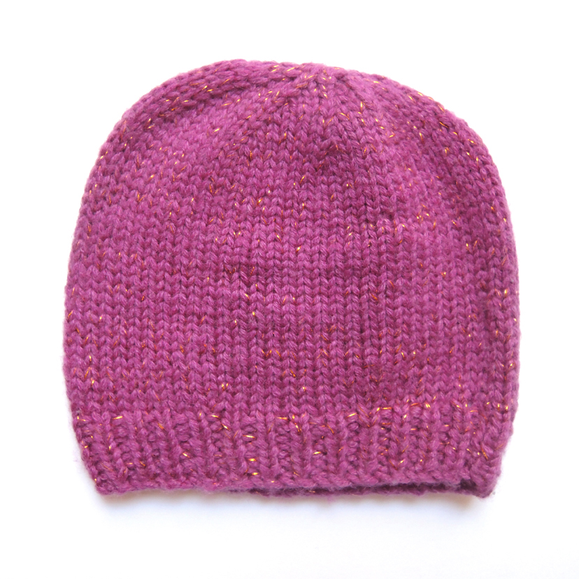 Kit de naissance tricoté irisé - Fuchsia Moon et Miel