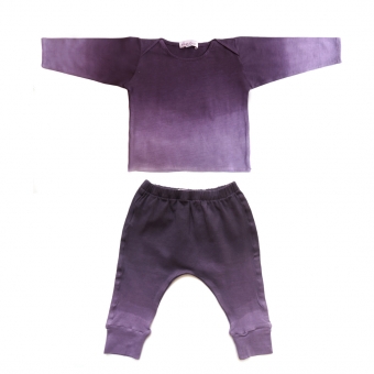 T-shirt et sarouel tie and dye - Mauve Moon et Miel