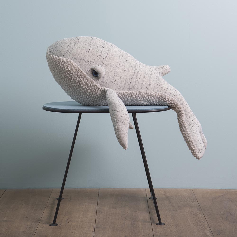 Table Capsule en feutre - Bleu Hiver - Nathalie Rives A lifestyle