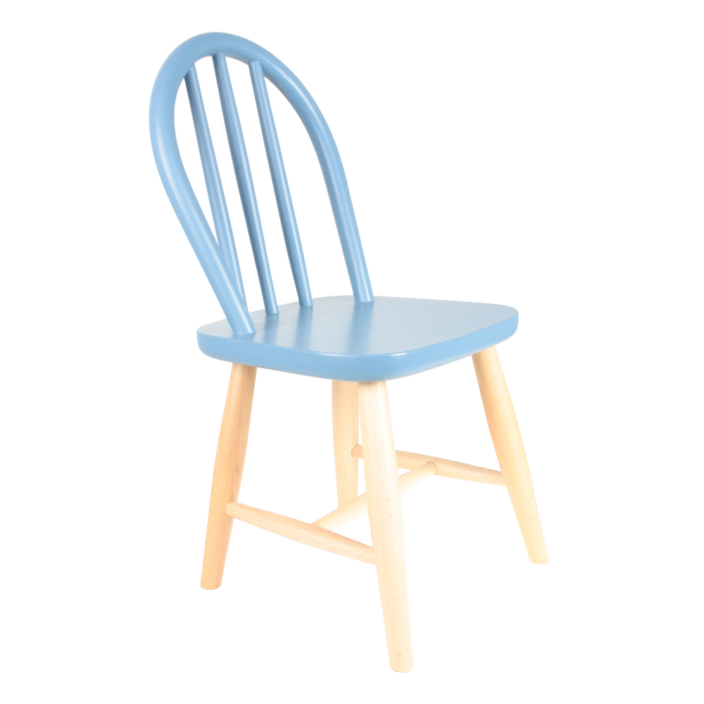 Chaise enfant Filou  Bleu paradis Rose in April pour chambre enfant