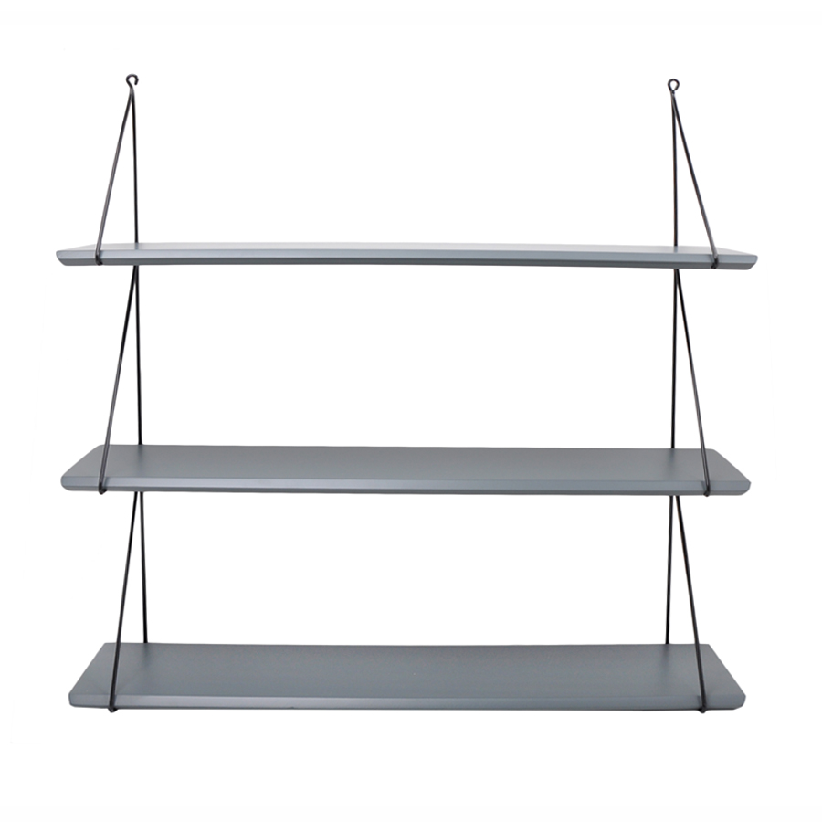 Etagère Babou triple - Gris Ciment - Rose in April