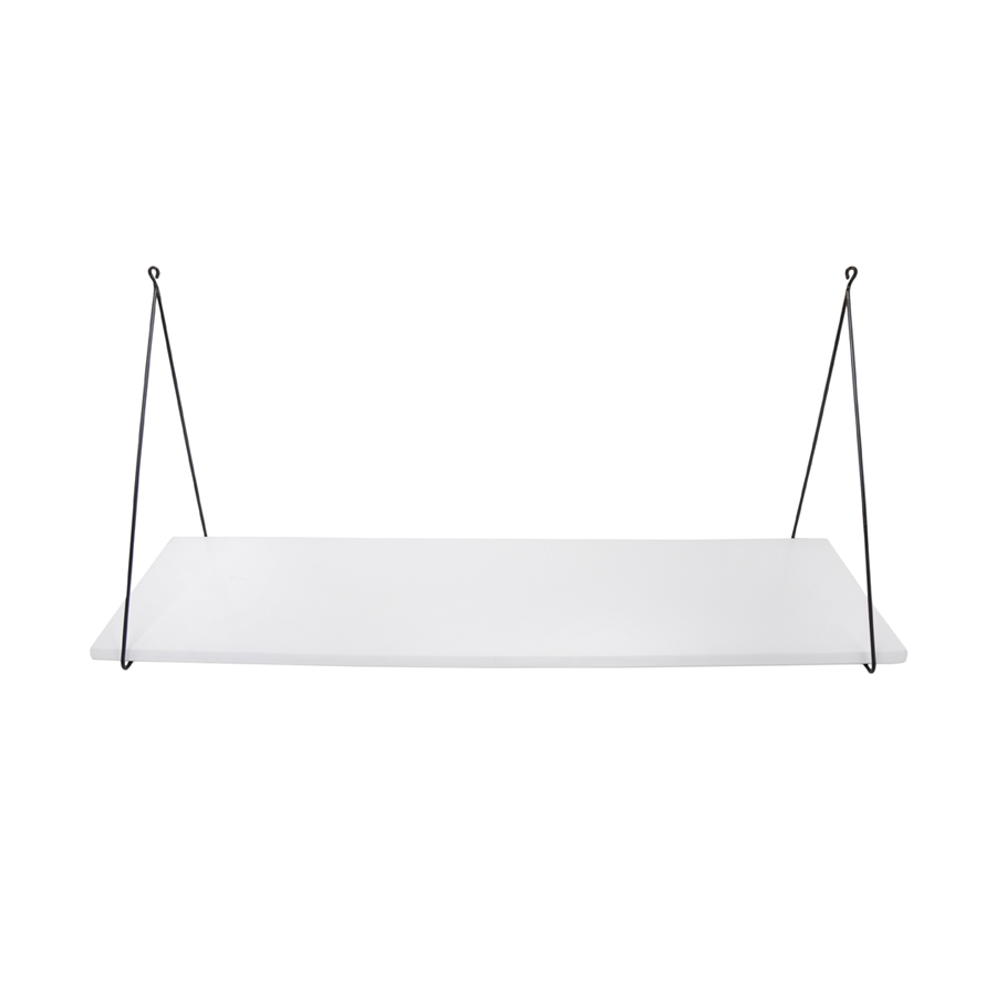 Etagère simple Babou - Blanc - Rose in April