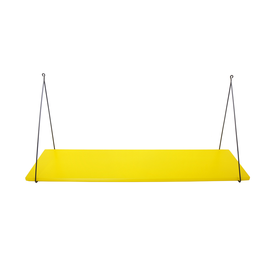 Etagère simple Babou - Jaune citron - Rose in April