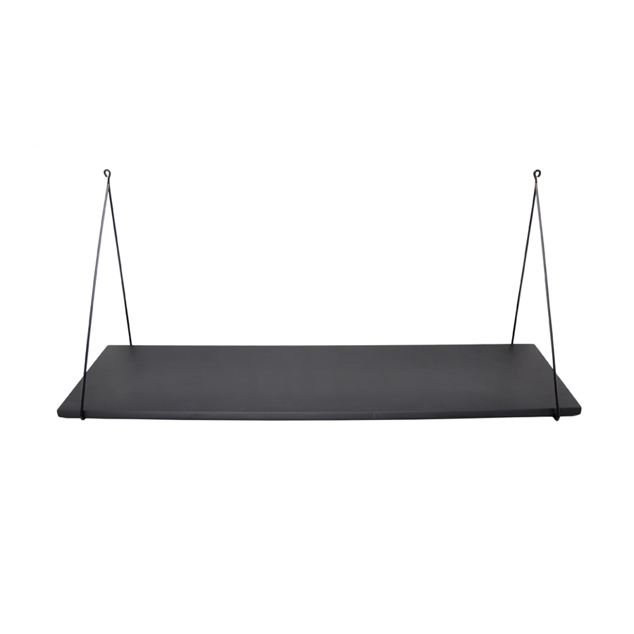 Etagère simple Babou - Noir - Rose in April