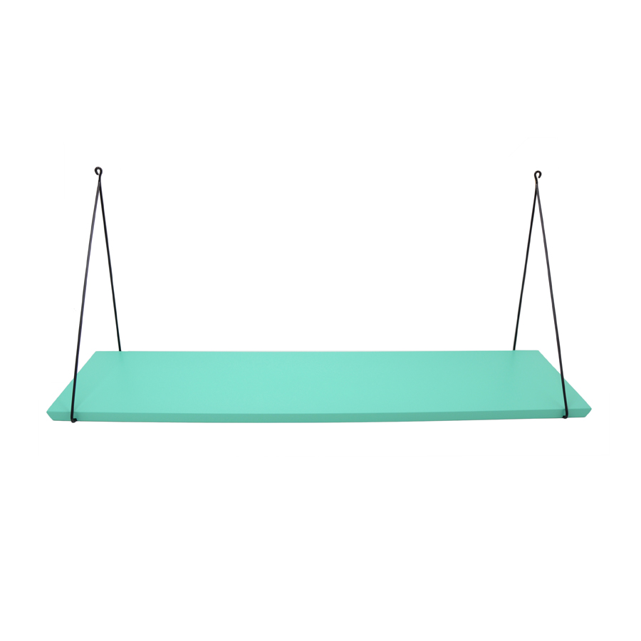 Etagère simple Babou - Vert électrique - Rose in April